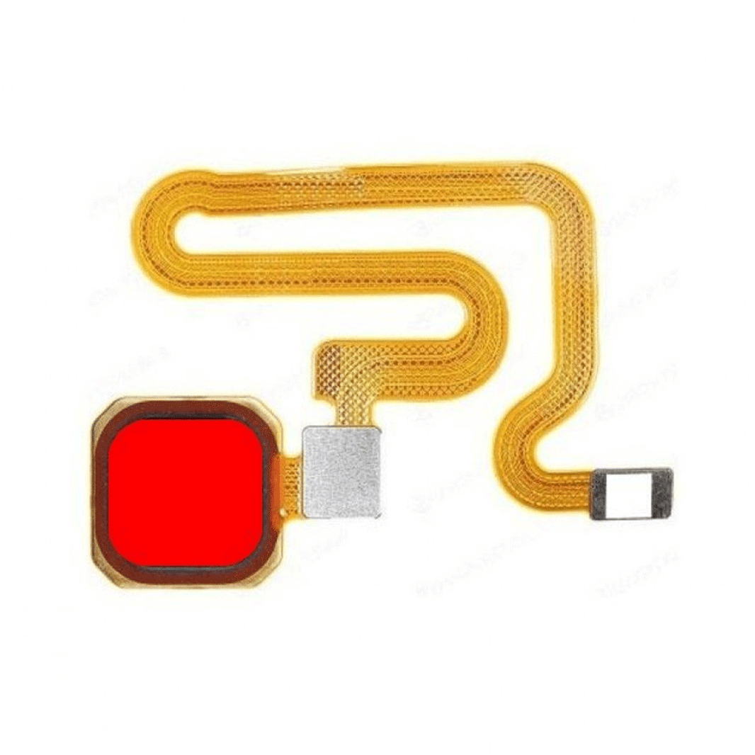 Vivo V7 Plus Fingerprint Sensor with Flex Cable Red